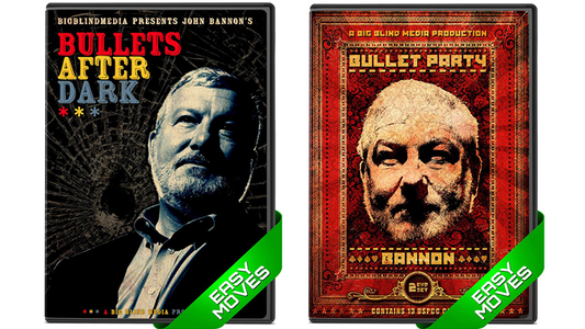 BIGBLINDMEDIA Presents John Bannon's Bullet Trilogy (Includes Bullet After Dark, Bullet Party, Fire When Ready and Paint it Blank Project) - DVD alternate view - Wizard Magic Shop