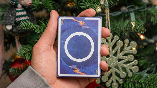 Orbit Christmas Playing Cards alternate view - Wizard Magic Shop