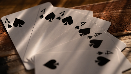 4 FLUSH BLUE by Nick Trost and Murphy's Magic - Trick