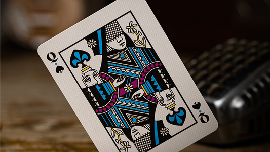 The Beatles (Blue) Playing Cards by theory11 alternate view - Wizard Magic Shop
