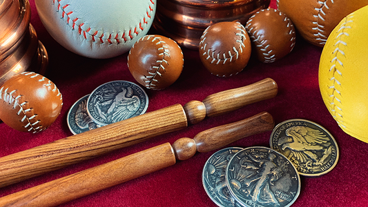 Wooden wand PRO (Standard Brown) by Harry He & Bacon Magic - Trick alternate view - Wizard Magic Shop