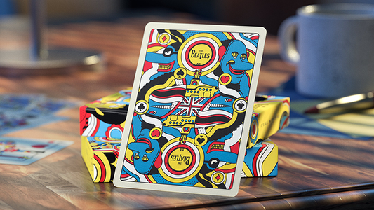 The Beatles (Yellow Submarine) Playing Cards by theory11 alternate view - Wizard Magic Shop