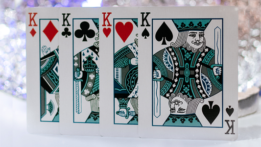 Butterfly Seasons Marked Playing Cards (Winter) by Ondrej Psenicka alternate view - Wizard Magic Shop