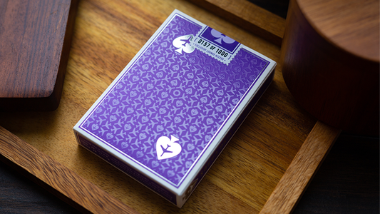 Limited Edition Lounge in Passenger Purple by Jetsetter Playing Cards alternate view - Wizard Magic Shop