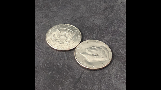 POWER COIN (U.S. Half) by Himitsu Magic - Trick alternate view - Wizard Magic Shop