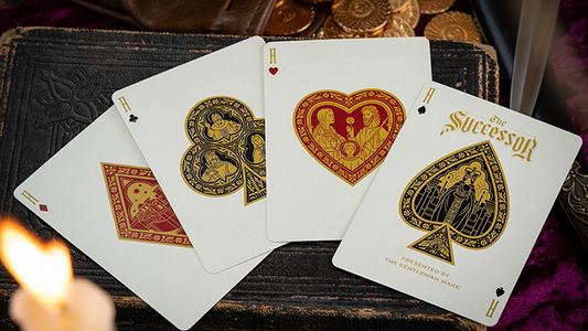 The Successor Regal Red Edition Playing Cards alternate view - Wizard Magic Shop