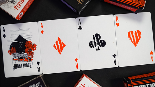 Mantecore V3 Playing Cards alternate view - Wizard Magic Shop