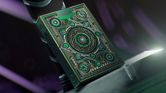 Avengers: Green Edition Playing Cards by theory11 alternate view - Wizard Magic Shop