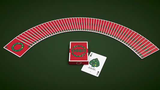 Orbit Christmas V2 Playing Cards alternate view - Wizard Magic Shop