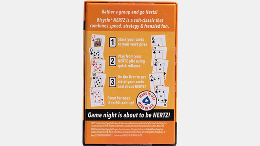 Bicycle Nertz Set (Cards and Game) alternate view - Wizard Magic Shop