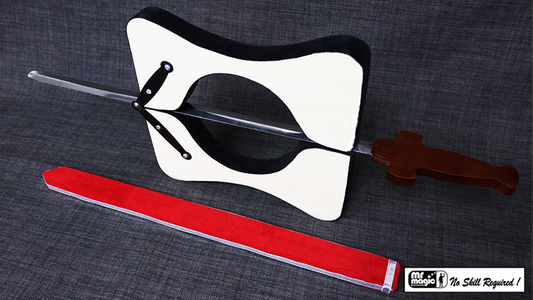 Sword Thru Neck (2 pcs items) by Mr. Magic - Trick alternate view - Wizard Magic Shop