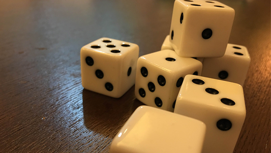 Forcing Casino Dice Set (8 ct.) by Alan Wong - Trick alternate view - Wizard Magic Shop