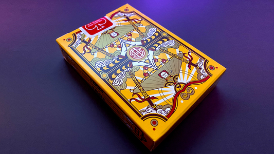 Bicycle Wukong Rebellion (Yellow) Playing Cards alternate view - Wizard Magic Shop