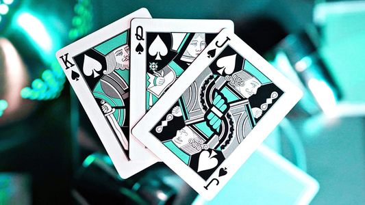 Limited NOC3000X3: Silver/Teal (Species X) alternate view - Wizard Magic Shop