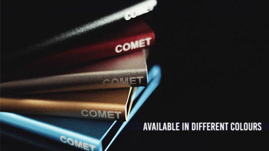 Comet Black Leather Silver Shell (Gimmicks and Online Instruction) by Andrew Dean - Trick alternate view - Wizard Magic Shop