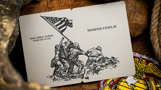Marines Playing Cards by Kings Wild Project alternate view - Wizard Magic Shop