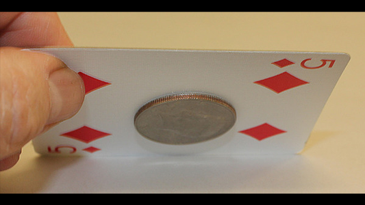 Magnetic Card- Bicycle Cards (2 Per Package) Double Back Red by Chazpro - Trick alternate view - Wizard Magic Shop