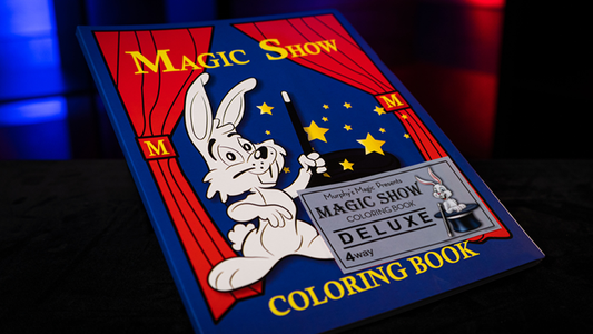 MAGIC SHOW Coloring Book DELUXE SET (4 way) by Murphy's Magic alternate view - Wizard Magic Shop