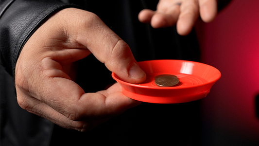 AMAZING COIN TRAY by Apprentice Magic - Trick alternate view - Wizard Magic Shop