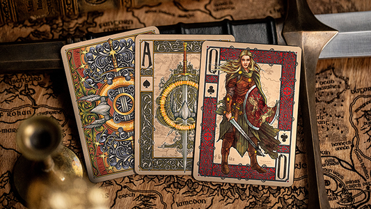 The Lord of the Rings - Return of the King Playing Cards (Black Gilded Edition) by Kings Wild alternate view - Wizard Magic Shop