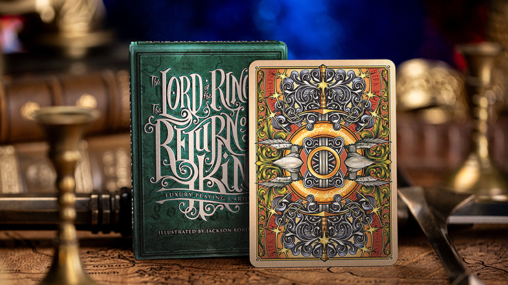 The Lord of the Rings - Return of the King Playing Cards by Kings Wild Project(Green)
