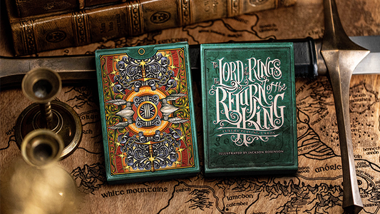 The Lord of the Rings - Return of the King Playing Cards by Kings Wild Project(Green) alternate view - Wizard Magic Shop