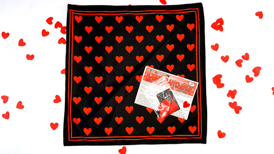 LOVE BANDANA V2 by Lee Alex - Trick alternate view - Wizard Magic Shop