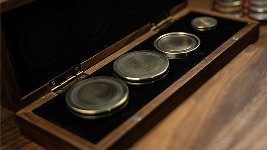 M Box Luxury Set (Dollar) by Artisan Coin & Jimmy Fan - Trick alternate view - Wizard Magic Shop
