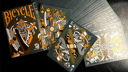 Bicycle Bull Demon King (Demolition Grey) Playing Cards alternate view - Wizard Magic Shop