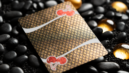 Limited Bee X Cherry 3 deck Set (Blue, Red and Black) Playing Cards alternate view - Wizard Magic Shop