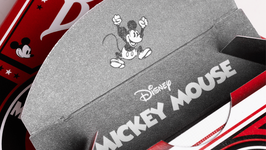 Bicycle Disney Classic Mickey Mouse (Red) by US Playing Card Co. alternate view - Wizard Magic Shop