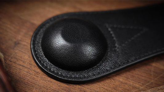 Leather Book Weight (Black) by TCC Presents alternate view - Wizard Magic Shop