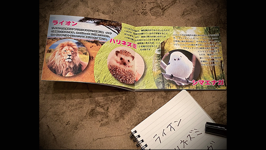 Mentalist's Animal Photo book 2024 by Tenyo Magic - Trick alternate view - Wizard Magic Shop