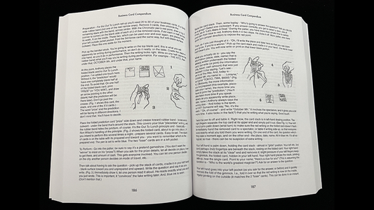 The Business Card Compendium by Mark Strivings alternate view - Wizard Magic Shop