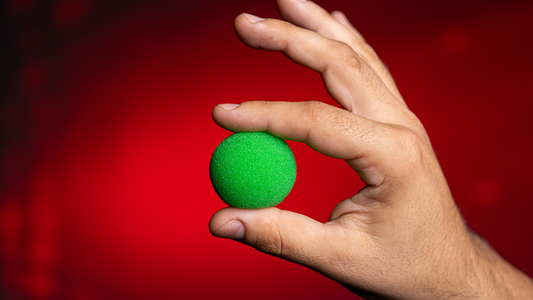 Magic Sponge Balls 4PK GREEN 1.5" by Murphy's Magic alternate view - Wizard Magic Shop
