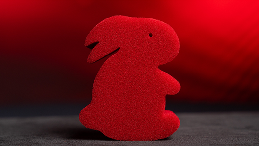 Magic Sponge Bunny Rabbit Set (Red) by Murphy's Magic alternate view - Wizard Magic Shop