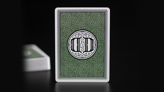 Smoke & Mirrors Anniversary Edition: Green Playing Cards by Dan & Dave alternate view - Wizard Magic Shop
