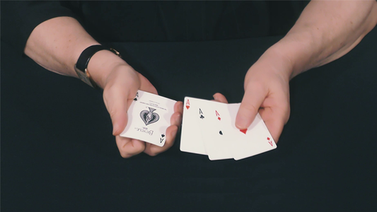 Crazy Cards (Gimmicks and Online Instructions) by Dominique Duvivier - Trick alternate view - Wizard Magic Shop