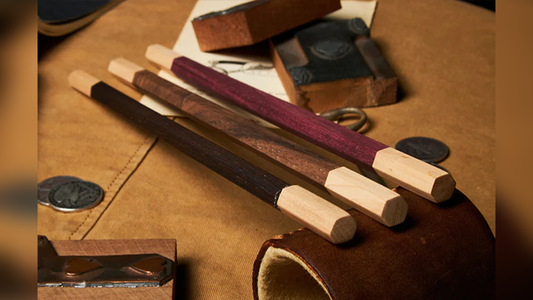 Hexawand Walnut (Brown) Wood by The Magic Firm - Trick alternate view - Wizard Magic Shop