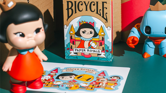 Bicycle Paper Royals Playing Cards alternate view - Wizard Magic Shop
