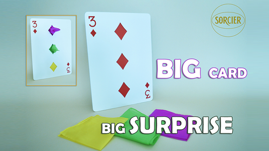 BIG CARD - BIG SUPRISE by Sorcier alternate view - Wizard Magic Shop