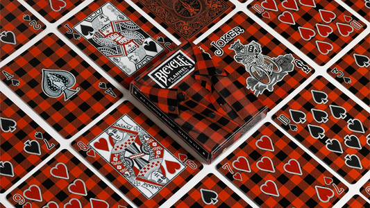 Bicycle Flannel Playing Cards alternate view - Wizard Magic Shop