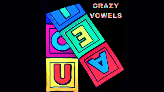 Crazy Vowels by PlayTime Magic DEFMA alternate view - Wizard Magic Shop