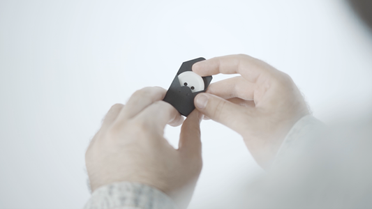 Paradox Button by Julio Montoro and Ultrabello alternate view - Wizard Magic Shop