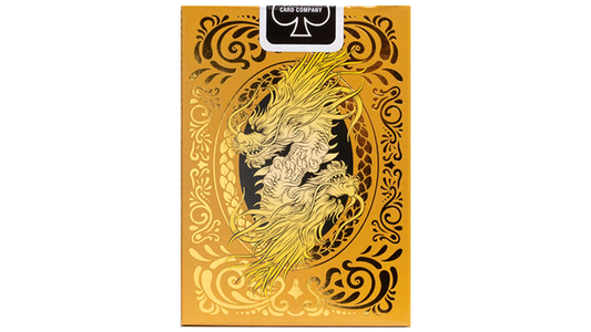 Bicycle Gold Dragon Playing Cards by US Playing Card Co alternate view - Wizard Magic Shop