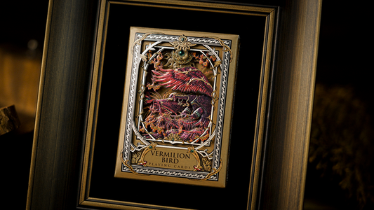 Vermilion Bird Luxury Frame by Ark Playing Cards alternate view - Wizard Magic Shop