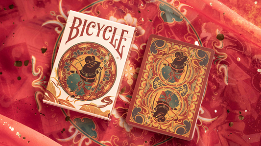 Bicycle Chinese Zodiac (Rat) Playing Cards by US Playing Card Co alternate view - Wizard Magic Shop