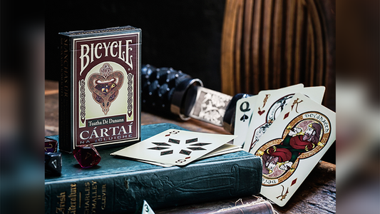 Bicycle Celtic Myth Gaelic Playing Cards alternate view - Wizard Magic Shop