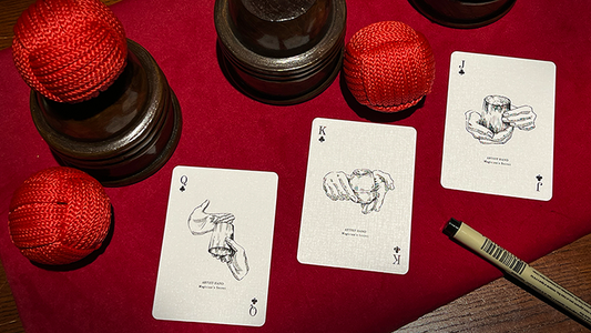 Artist Hand Playing Cards alternate view - Wizard Magic Shop