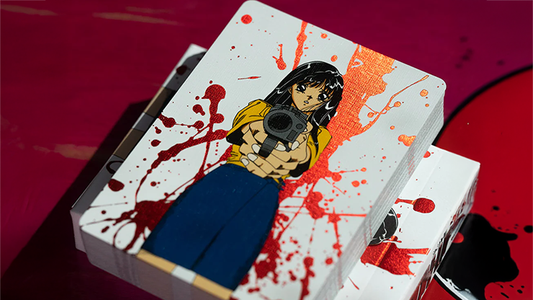 Hookups x Fultons Barrel of a Gun Limited Foil Blood Splatter Edition alternate view - Wizard Magic Shop
